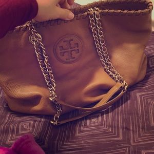 Like new Tory Burch shoulder bag - cognac